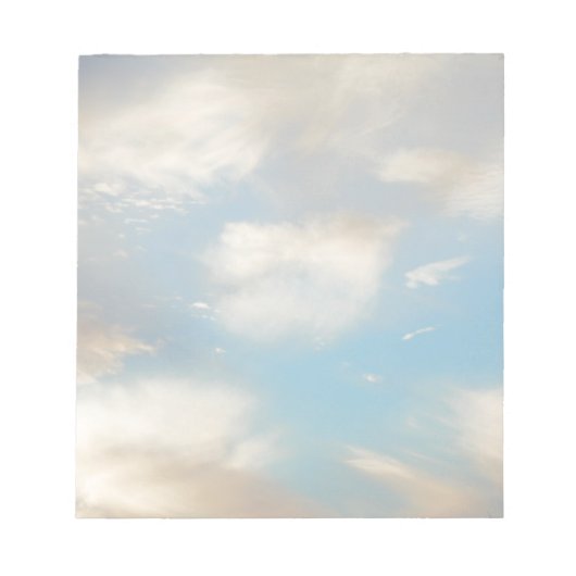 雲と青空 ノートパッド (正面)