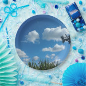 雲と青空 ペーパープレート (パーティー)