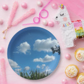 雲と青空 ペーパープレート (パーティー)