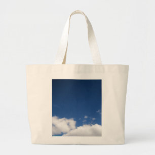 雲と青空 ラージトートバッグ