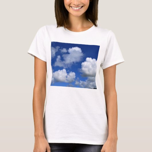 雲と青空 Tシャツ (正面)