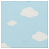 雲と風 ファブリック (クローズアップ)