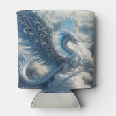 雲に包まれたドラゴンの大迫力デザイン 缶クーラー (裏面)