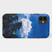雲に包まれた明るい青い空 Case-Mate iPhoneケース (裏面(横))