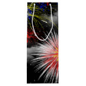 雲に包まれた花火 ワインギフトバッグ (裏面)