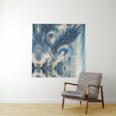 雲に囲まれた竜 タペストリー (インサイチュ(横))