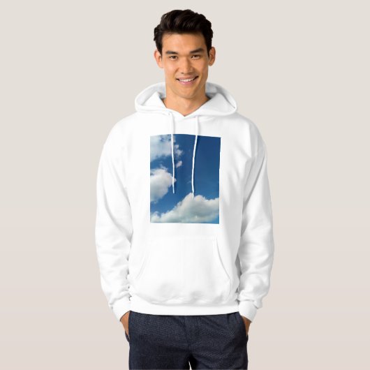 雲に柔らかさ パーカ (正面フル)