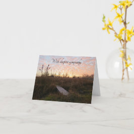 雲に満ちた空 – 共感表 カード