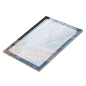 雲に覆われたタスマンとサンゴの海。 ノートパッド (アングル)