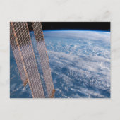 雲に覆われたタスマンとサンゴの海。 ポストカード (正面)