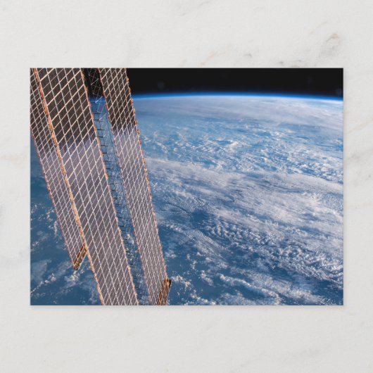 雲に覆われたタスマンとサンゴの海。 ポストカード (正面)