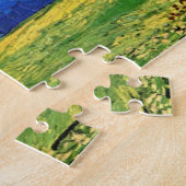 雲に覆われた空の下の麦畑 ヴィンセント・ヴァン・ゴッホ ジグソーパズル (側面)