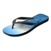 雲に覆われた美しい空 ビーチサンダル (アングル)