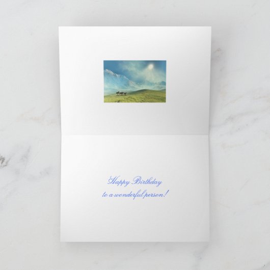 雲に触れること カード (内部)