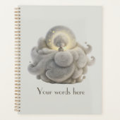 雲に隠れた自分の甘い満里月を作る プランナー手帳 (正面)