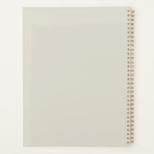 雲に隠れた自分の甘い満里月を作る プランナー手帳 (裏面)