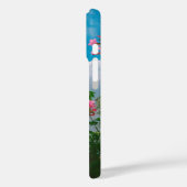 雲のある青空の下のピンクの花 – 自然 Case-Mate iPhoneケース (裏面 / 左)