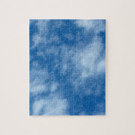 雲のある青空の写真 ジグソーパズル