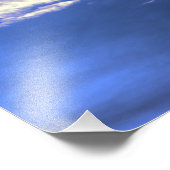 雲のある青空 フォトプリント            (角)