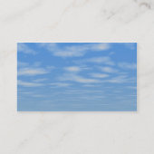 雲のおとぎ話の城 名刺 (裏面)