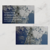 雲のために達する通信塔 名刺 (正面/裏面)