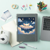 雲のぬくもりと星空の抱擁 シール (iPadカバー)