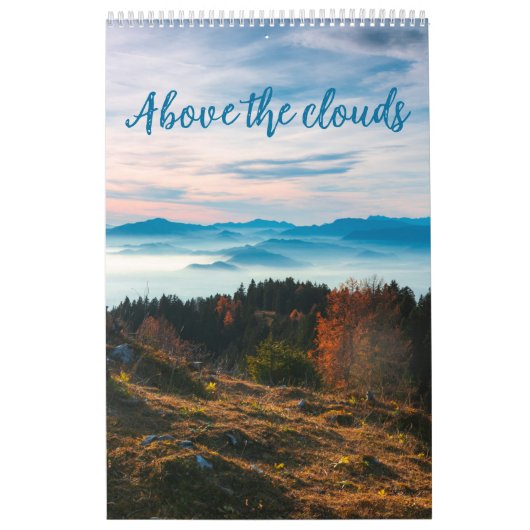 雲のカレンダーの上 カレンダー (カバー)