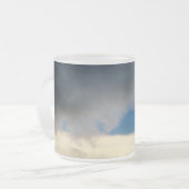 雲のカーテン フロストグラスマグカップ (正面左)