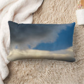 雲のカーテン ランバークッション (ブランケット)