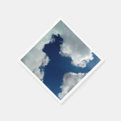 雲のカーブ スタンダードカクテルナプキン (角)