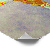 雲のクリーム ポスター (角)