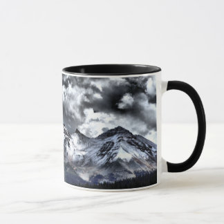 雲のコーヒー・マグの下の明快さ マグカップ