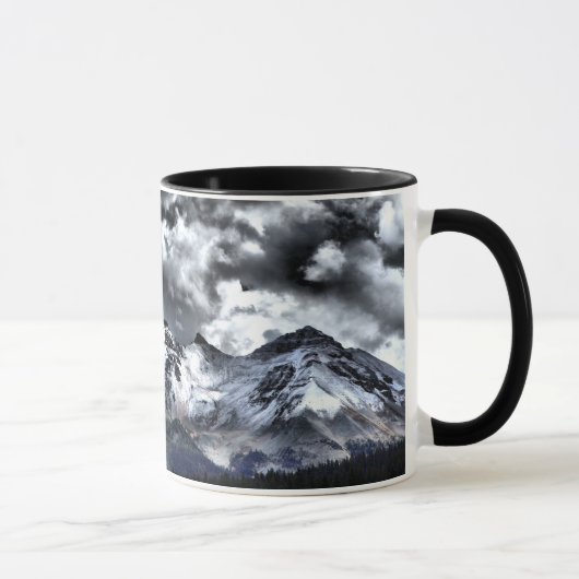 雲のコーヒー・マグの下の明快さ マグカップ (右)