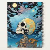 雲のスカル プランナー手帳 (裏面)