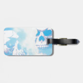 雲のスカル ラゲッジタグ (裏面横)