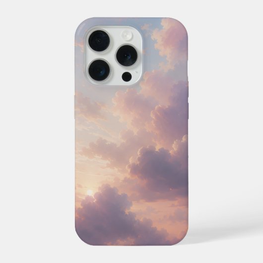 雲のスマホケース iPhoneケース (裏面)