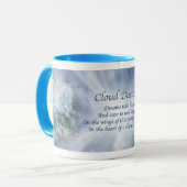 雲のダンサーのマグ マグカップ (正面左)