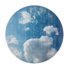 雲のパッチ カッティングボード