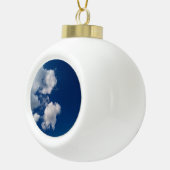 雲のパフ セラミックボールオーナメント (右)