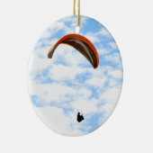 雲のパラグライダー セラミックオーナメント (右)