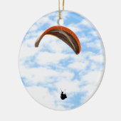 雲のパラグライダー セラミックオーナメント (左)