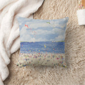 雲のビーチ クッション (ブランケット)