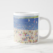 雲のビーチ ジャンボコーヒーマグカップ (右)