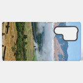 雲のフラットヘッド川サムスンの電話ケース上に SAMSUNG GALAXYケース (裏面横)