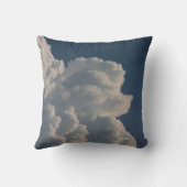 雲のプードルの装飾的な枕 クッション (裏面)