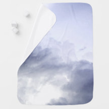 雲のベビーブランケット男女兼用男の子または女の子