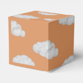 雲のベビー建築ベビーシャワー フェイバーボックス (裏面サイド)