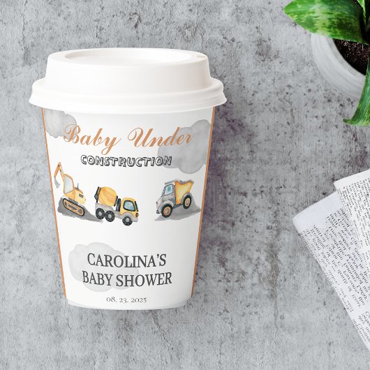 雲のベビー建築ベビーシャワー 紙コップ