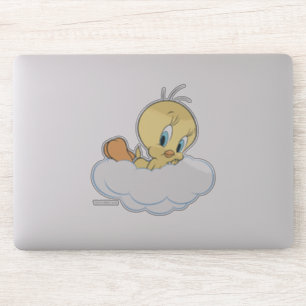 雲のポーズのトゥイーティ シール