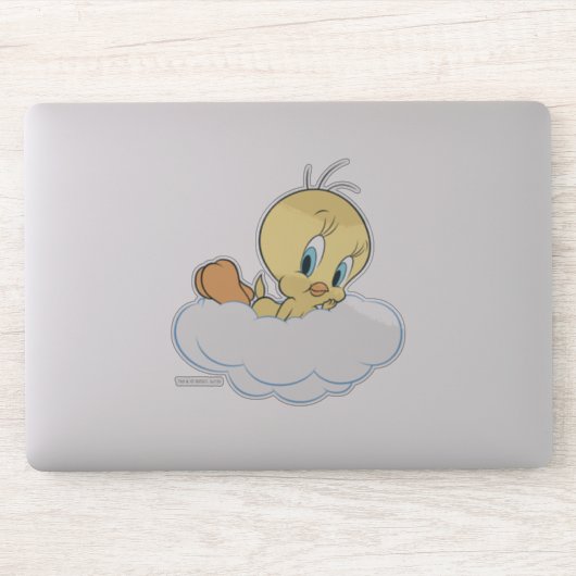 雲のポーズのTWEETTY™ シール (コンピューター)
